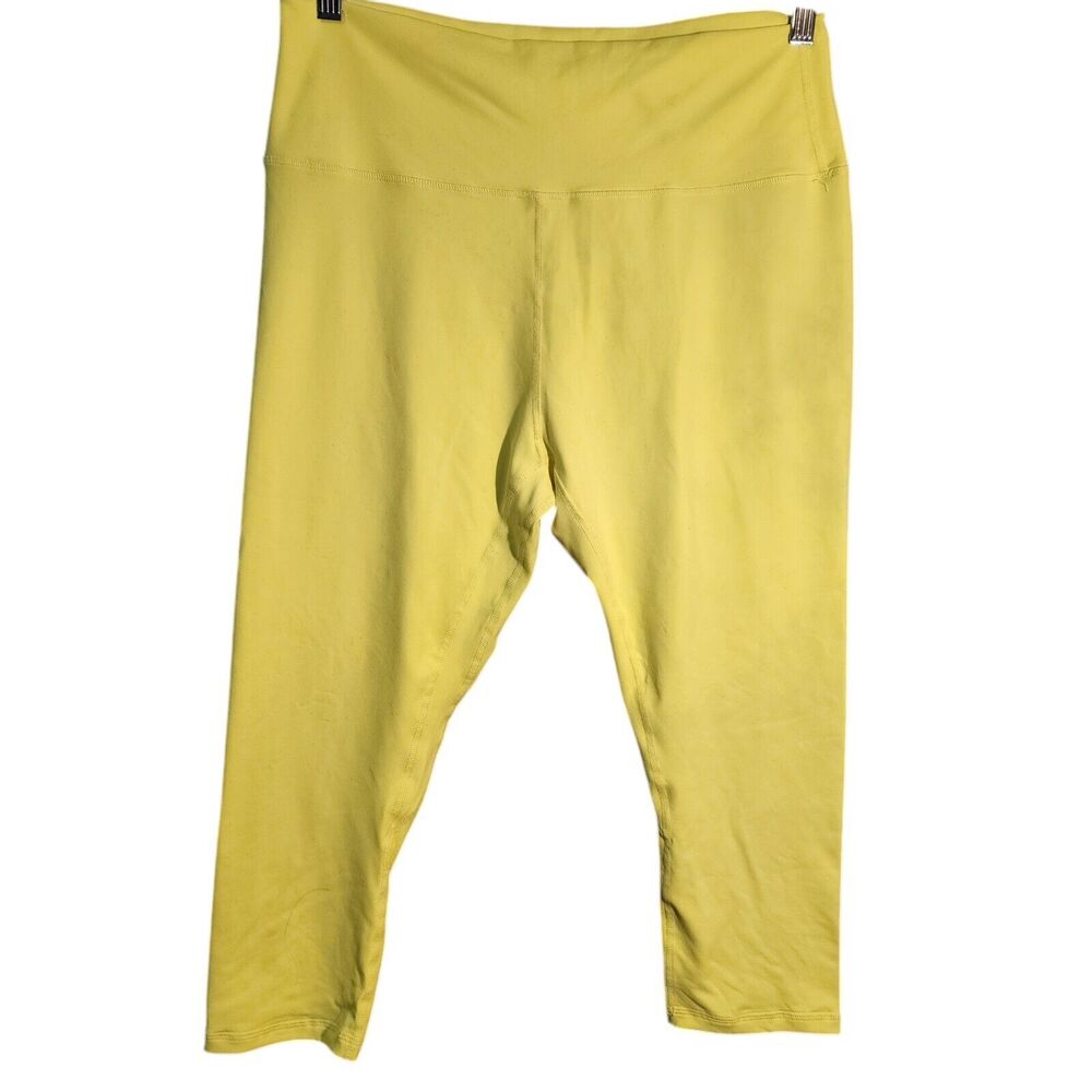 Zyia Active Leggings Size 20 Yellow